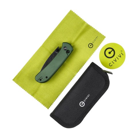 Nóż składany Civivi Qubit C22030E-DS1 green