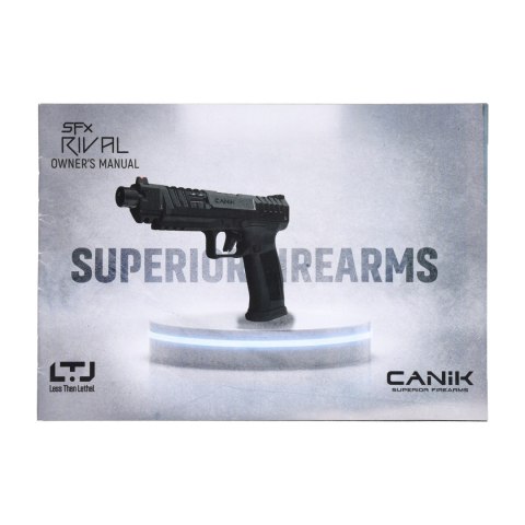 Pistolet na kule gumowe Canik SFX Competition kal. 50 CO2 szary