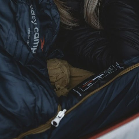 Śpiwór syntetyczny Easy Camp Falcon II Mummy -1°C - blue