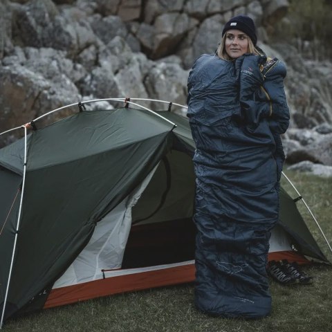 Śpiwór syntetyczny Easy Camp Falcon II Mummy -1°C - blue