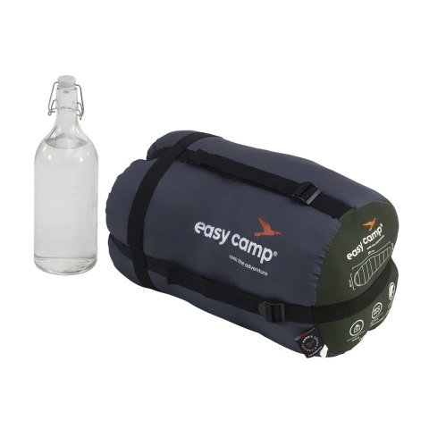 Śpiwór syntetyczny Easy Camp Falcon III Mummy -4°C - green