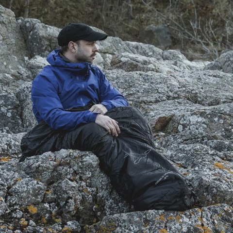 Śpiwór syntetyczny Easy Camp Falcon IV Mummy -9°C - black