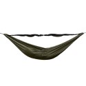 Hamak TigerWood Ważka V1 long z moskitierą Double Zip, khaki