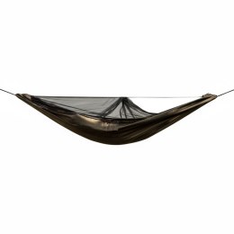 Hamak TigerWood Ważka V1 long z moskitierą Pocket, khaki