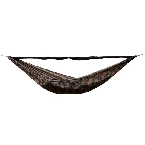Hamak TigerWood Ważka V2 long z moskitierą Double Zip, kamuflaż