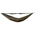 Hamak TigerWood Ważka V2 long z moskitierą Double Zip, khaki