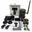 Kamera fotopułapka WildCast S8 GSM + panel solarny + karta pamięci 32 GB
