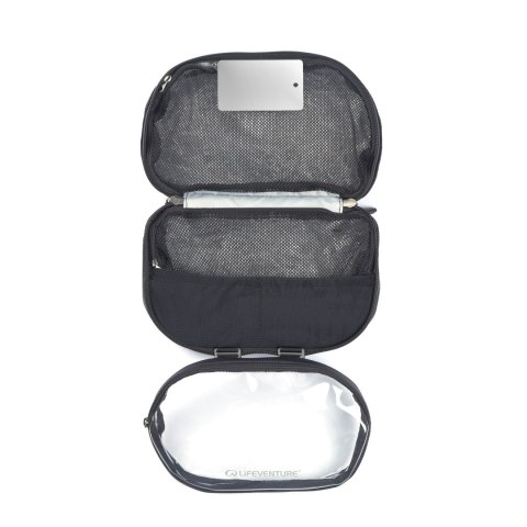 Kosmetyczka Lifeventure Folding Wash Bag - black