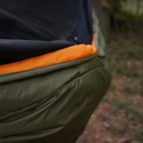 Podpinka TigerWood Underquil Marra Climashield Apex 4.0 200 cm, oliwkowo/pomarańczowa