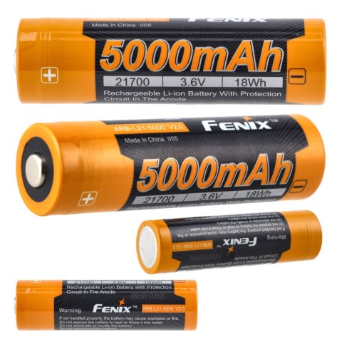 Akumulator Fenix ARB-L21 (21700 5000 mAh 3,6 V)