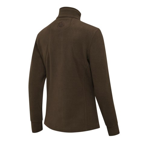 Bluza damska Beretta HP Logo Full Zip, brązowa