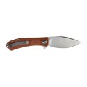 Nóż Składany Trollsky Knives Mandu EVO MTE007 Liner Lock Satin 14C28N, Brown Micarta