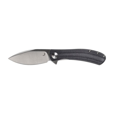Nóż Składany Trollsky Knives Mandu EVO MTE008 Liner Lock Satin 14C28N, Black Micarta