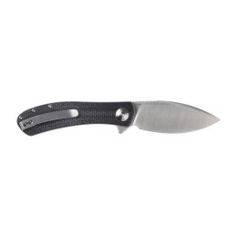 Nóż Składany Trollsky Knives Mandu EVO MTE008 Liner Lock Satin 14C28N, Black Micarta