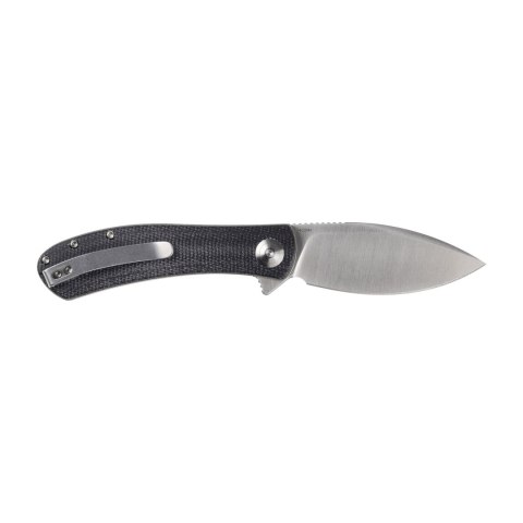 Nóż Składany Trollsky Knives Mandu EVO MTE008 Liner Lock Satin 14C28N, Black Micarta