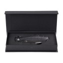 Nóż Składany Trollsky Knives Mandu EVO MTE008 Liner Lock Satin 14C28N, Black Micarta