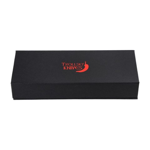Nóż Składany Trollsky Knives Mandu EVO MTE008 Liner Lock Satin 14C28N, Black Micarta