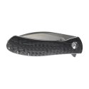 Nóż Składany Trollsky Knives Mandu XL Liner Lock Satin MagnaCut CarbonTex
