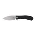 Nóż Składany Trollsky Knives Mandu XL MT023-XL Liner Lock Satin 14C28N Black G10