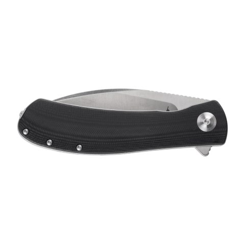 Nóż Składany Trollsky Knives Mandu XL MT023-XL Liner Lock Satin 14C28N Black G10