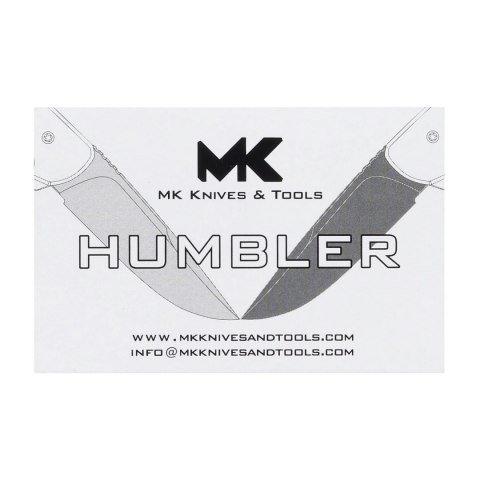 Nóż składany MK Knives & Tools Humbler Silesian, czarny
