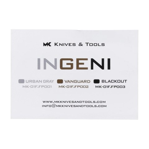 Nóż składany MK Knives & Tools Ingeni Urban Gray