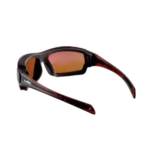 Okulary polaryzacyjne Wiley X Breach Captivate CCBRH04 bronze mirror, brązowe oprawki