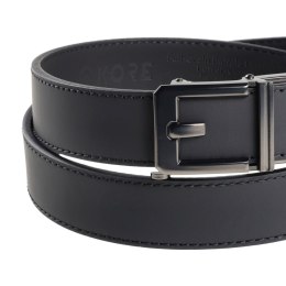 Pas strzelecki Kore Essentials Buffalo Leather Gun Belt X3 czarny
