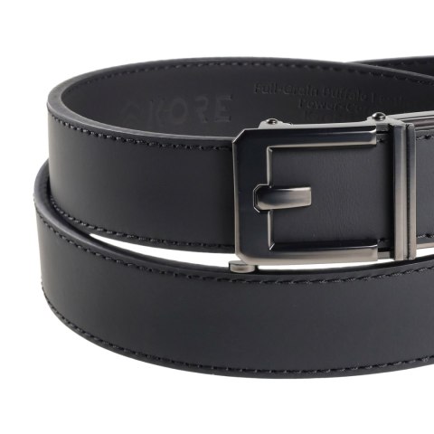 Pas strzelecki Kore Essentials Buffalo Leather Gun Belt X3 czarny