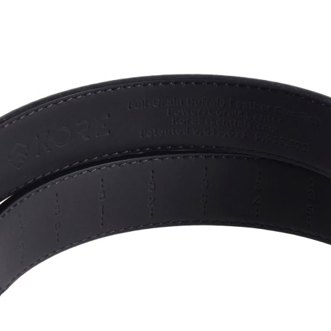 Pas strzelecki Kore Essentials Buffalo Leather Gun Belt X3 czarny
