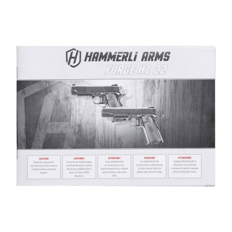 Pistolet Hammerli Arms Forge H1 kal. .22LR Match 5"