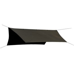 Tarp TigerWood T2 3x4, ciemny khaki/czarny