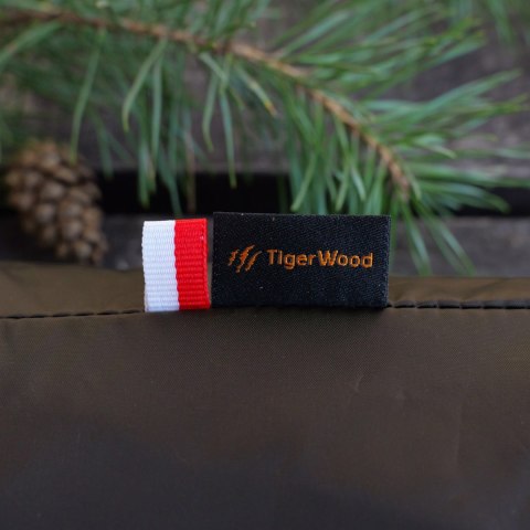 Tarp TigerWood T2 3x4, ciemny khaki/czarny