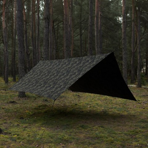 Tarp TigerWood T2 3x4, kamuflażi/czarny