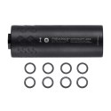 Tłumik do broni BK Precise DEAF45 COMPACT QD Taplock 3GUN 1/2x28 UNEF z hamulcem