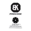 Tłumik do broni BK Precise DEAF45 COMPACT QD Taplock 3GUN 1/2x28 UNEF z hamulcem