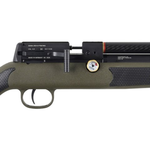 Wiatrówka Diana PCP XR-210 OD green syntetyk 4,5 mm < 17 J