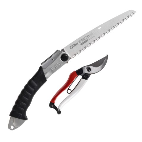 Zestaw sekator Okatsune 103 + piła ręczna Silky Super Accel 210 + etui gratis