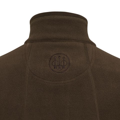 Bluza damska Beretta HP Logo Full Zip, brązowa