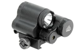 Latarka z laserem na broń Leapers UTG Sub-Compact Light/ Red Laser Combo