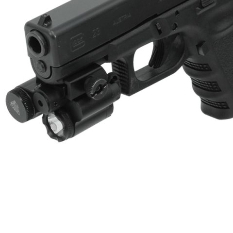Latarka z laserem na broń Leapers UTG Sub-Compact Light/ Red Laser Combo