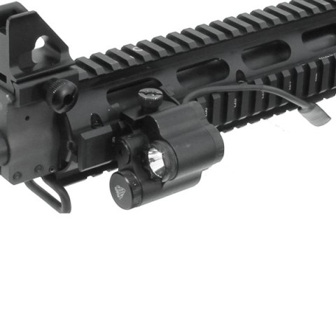 Latarka z laserem na broń Leapers UTG Sub-Compact Light/ Red Laser Combo