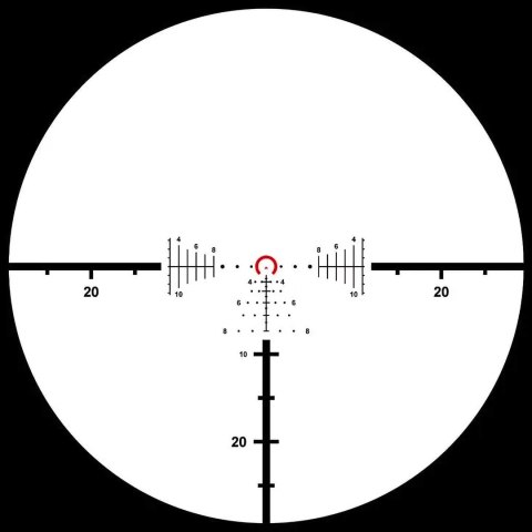 Luneta celownicza Primary Arms Compact PLx-1-8x24 FFP RDB ACSS Raptor 5.56/.308 Yard G2 Reticle - FDE