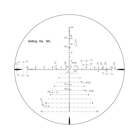 Luneta celownicza Vector Optics Tauron 4-32x56 ED SFP SCOL-56 czarna