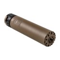Tłumik do broni Acheron ACS Birdcage QD 5,56 mm FDE