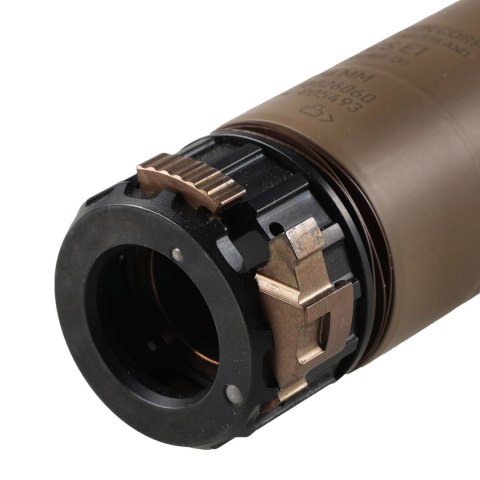 Tłumik do broni Acheron ACS Birdcage QD 5,56 mm FDE