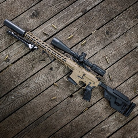 Tłumik do broni BK Precise DEAF45 QD Taplock 3GUN 1/2x28 UNEF z hamulcem