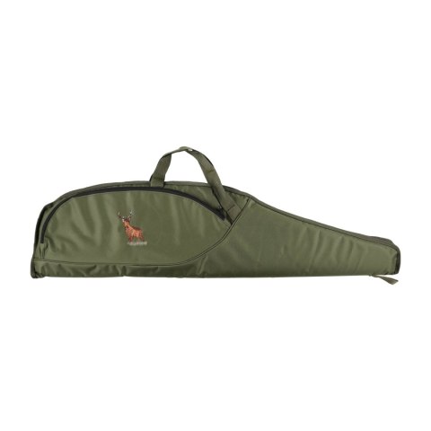 Pokrowiec na broń Forsport 112 cm - oliwkowy, haft jeleń stoi w trawie