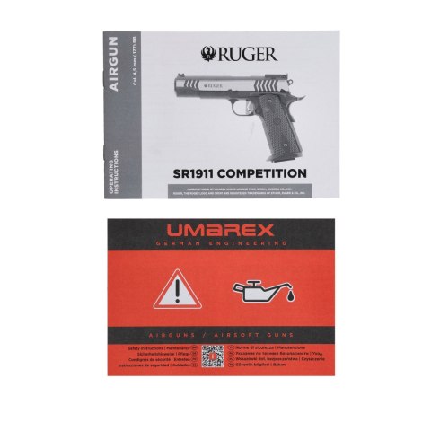 Wiatrówka Ruger SR1911 Competition 4,5 mm < 2J