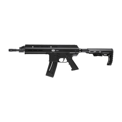 Zestaw Mauser Super Set Karabin sportowy Mauser M15 TacOps kal. 22 LR Black, magazynek, magazynek bębenkowy, celownik Red Dot